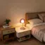Đèn Ngủ LED Đầu Giường Phòng Ngủ Không Khí Ánh Sáng Hiện Đại Đơn Giản Sạc Nấm Nhỏ Đèn Bàn Sáng Tạo Phòng Khách Để Bàn La