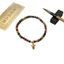 Vòng tay Tourmaline cầu vồng để thi thành côngGood Luck Charm dành cho sinh viên Cặp đôi & Những người bạn thân nhất