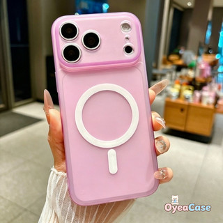 Ốp điện thoại từ tính Ice Mist TPU cho Realme 16 15T 15X 15 14T 14X 14 13 Pro Plus 11 11X 5G 4G Vỏ màu cam sống động Đơn giản dễ thương Sang trọng Kinh doanh Vỏ siêu mỏng Cặp đôi