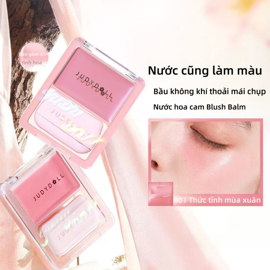 Kem Má Hồng Nước JUDYDOLL – Liquid Blush Glow Tự Nhiên, Lên Màu Trong Trẻo, Hot Trend Makeup