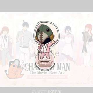 Mô hình Standee Anime Chainsaw Man trang trí bàn học Acrylic Figure Người Cưa Denji Makima Power Reze Aki Chibi
