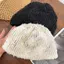 Mũ Beanie Dệt Kim Thoáng Khí, Thiết Kế Ren Hoa 3D – Thời Trang Nữ Xuân-Hè Hàn Quốc