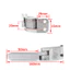 Thích hợp cho xe điện Yadi Lane Bàn đạp phía sau ngay lập tức E Knife Thời trang có thể gập lại Tựa chân phía sau sửa đổi