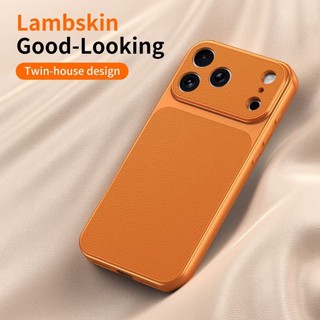 Ốp Điện Thoại Da Cừu Sang Trọng Nhẹ Chất Lượng Cao Thích Hợp Cho iPhone 17 16 15 14 13 12 11 Pro Max 14 15 16 Plus Ốp lưng