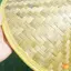 Mũ hình nón màu xanh lá cây dệt bằng tre cổ điển Trung Quốc Mũ ngư dân Mũ dệt thủ công Mũ ống hút Buet Nón che nắng mới