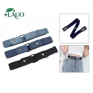 Thắt lưng thun co giãn dành cho cả nam và nữ, không gây gồ ghề khi mang với quần jeans
