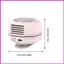 Kẹp Trên Quạt 3 Tốc Độ Có Thể Điều Chỉnh 360 Độ Xoay Gear Nhỏ Kẹp Trên Quạt Cho Ô Tô Du Lịch Cắm Trại Phòng Ngủ Du Lịch lyuvn