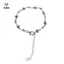 Vòng tay Zircon trái tim tình yêu ngọt ngào được cá nhân hóa Tính khí Vòng tay có thể điều chỉnh Trái tim rỗng Trang sức vòng tay nữ dễ thương [Mina]