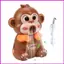 Quạt làm mát thực phẩm Làm mát nhanh Máy làm lạnh cà phê khỉ có thể sạc lại cho cốc cho đồ uống nóng Đồ uống Trà Sữa nước lyuvn