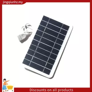 Bảng điều khiển năng lượng mặt trời USB công suất cao 5V ngoài trời chống nước Hike cắm trại di động Pin sạc năng lượng mặt trời cho điện thoại di động