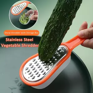 Máy hủy rau cầm tay Máy hủy rau củ bằng thép không gỉ Máy hủy rau củ di động có tay cầm cho nhà bếp shopidaevn