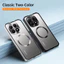 Dành Cho Xiaomi 15 15t Ultra poco f8 k90 pro max Ốp Đẩy Kéo Matte PC Nam Châm Sạc Điện Thoại Dành Cho MI 15t Khung Kim Loại Ốp Lưng Ốp Lưng