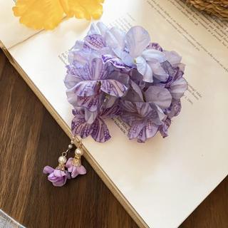 Kẹp tóc hoa vải - thời trang kỳ nghỉ, mềm mại cho nữ