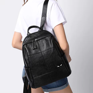 Túi ba l nữ mã 66789 / Kích thước 331529cm / Da bò lớp hai / Túi ba l / Dung tích lớn / Phong cách Hàn Quốc thời trang, dễ phối đồ / Túi nữ da mềm / Túi đi du lịch / Túi nữ mới mùa xuân hạ / Túi ba l nữ mã 6959-D