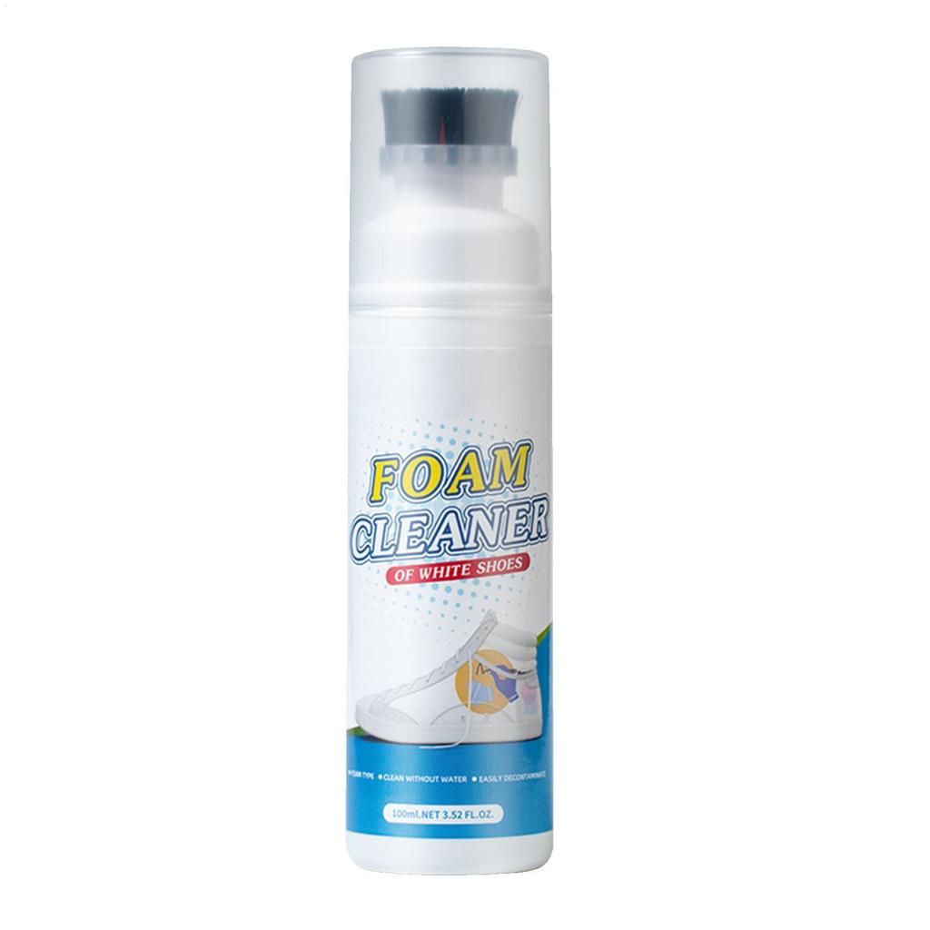 Giày Sneaker Cleaner Tennis Shoe Cleaner Có Đầu Bàn Chải Trắng Giày Cleaner Hiệu Quả Sneaker Cleaning Kit Cho Da