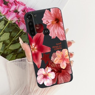 Ốp Lưng Cho Motorola Moto G8 Điện Thoại XT2041-1 XT2041-3 Popuar Hoa Nơ Mềm Silicon Ốp Lưng Cho MotoG8 Power Shell