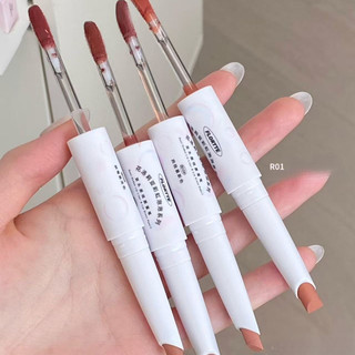 FLORTTE Lip Liner Lip Gloss Lipstick Base Outline Smudged Lip Plumping Double Ends