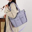 Túi tote màu trơn SQ11 dành cho nữ nylon thích hợp cho chuyến đi chơi túi đeo vai đi làm túi đeo chéo