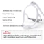 Thay thế mũ đội đầu DreamWear bằng cánh tay Chất liệu siêu mềm và thoáng khí. Bảo trì CPAP tại nhà hàng ngày