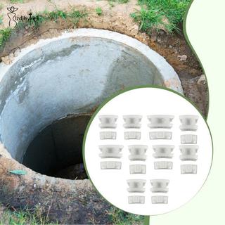 Kiểm tra Mô-đun bê tông tròn treo tường Mẫu nhựa bền cho các dự án sân vườn tại nhà