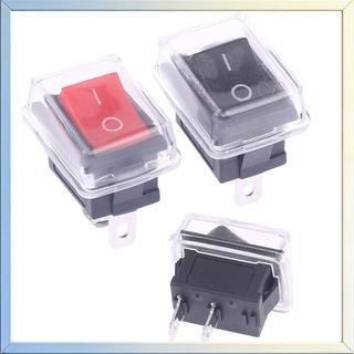 Any2Get5% tắt 5 Cái Nút ấn Công tắc Mini 2Pin Bật / Tắt Roer Công tắc có nắp chống nước Bla