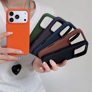Ốp Điện Thoại Chống Sốc Vải Công Nghệ Sang Trọng Cho iPhone 17Promax 17pro 15 16 Pro Max Chống Trơn Trượt Nam Nữ Vỏ Di Động