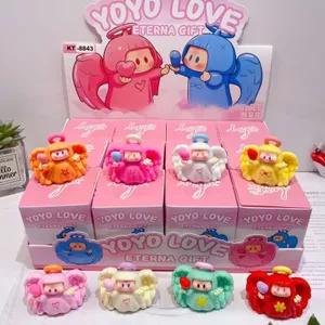 Thiên Thần YOYO Sốt Hạt Dễ Thương Búp Bê Bí Ẩn Hộp Hoạt Hình Dễ Thương Hình Để Bàn Nhựa Nhỏ Trang Trí Quà Tặng 4.18