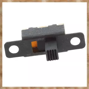 20 chiếc 5V 0.3 A Công tắc trượt SPDT màu đen kích thước nhỏ cho các dự án điện tử DIY Power nhỏ