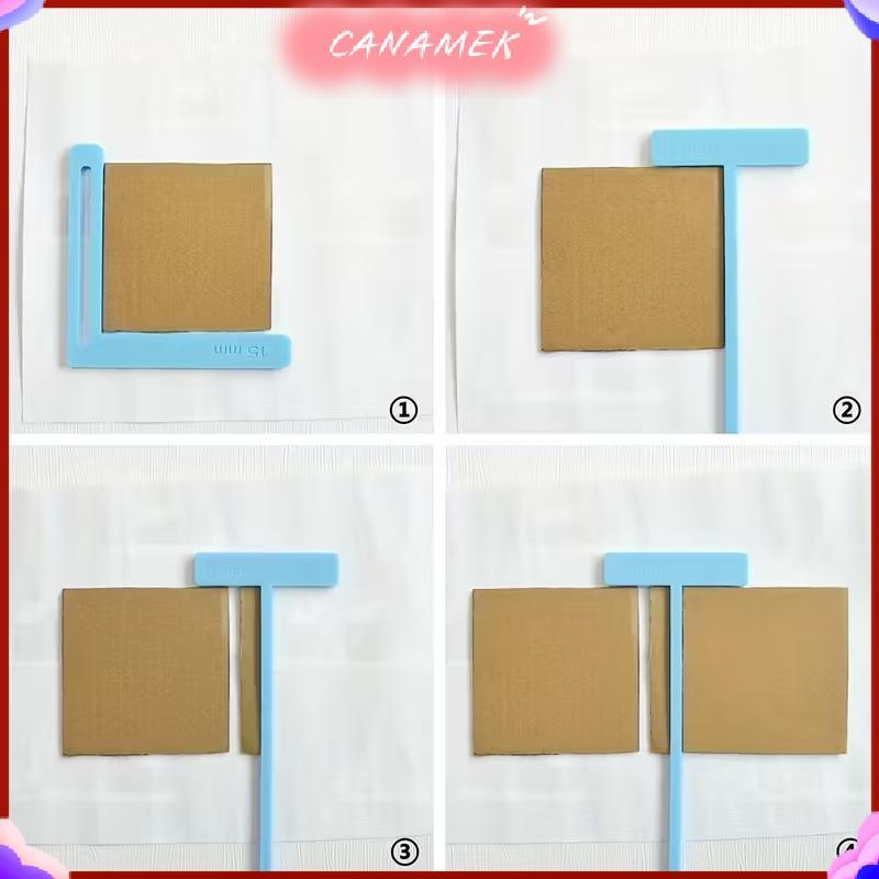 CANAMEK Bộ 6 Stencil đóng sách cho scrapbooking, làm thẻ handmade, album, tạp chí, dụng cụ thủ công