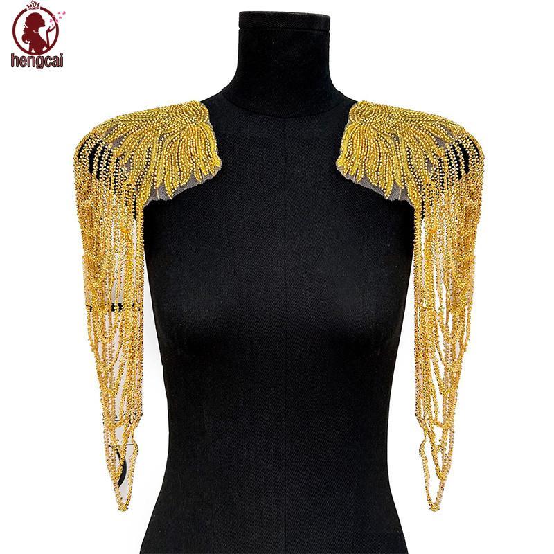 Dây chuyền tua rua sequin với viền đính thêu cho trang trí váy cưới