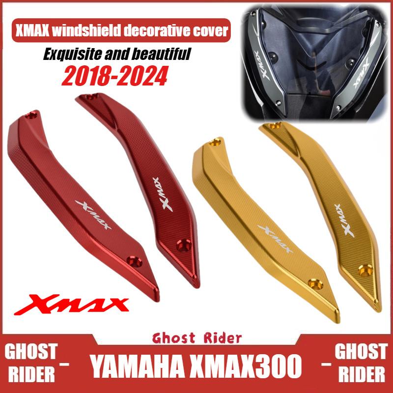 Dành cho Yamaha XMAX300 2018-2024 Giá đỡ gắn kính chắn gió Viền trang trí