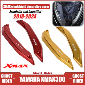 Dành cho Yamaha XMAX300 2018-2024 Giá đỡ gắn kính chắn gió Viền trang trí