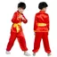 Trang phục NICOLOO Wushu, Đồng phục Kungfu dài tay Wushu Performance, Thời trang truyền thống có thắt lưng Võ thuật Đồng phục trẻ em