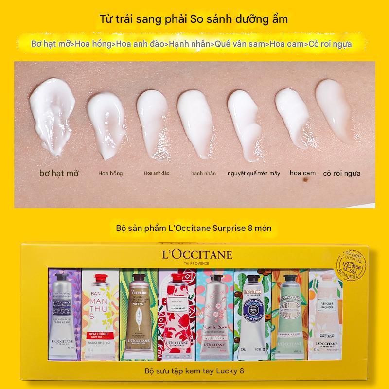 Kem tay thơm hoa anh đào và hoa hồng Pháp, 30ml, dành cho nữ, của L 'Occitane. | BigBuy360 - bigbuy360.vn
