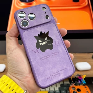 【 Gengar Full range gồm 17 ống kính 】 Ốp điện thoại Laser sang trọng cho iPhone 17 ProMax 13 14 15 16 17 Pro Max Vỏ cứng có bảo vệ ống kính & Vỏ chống sốc