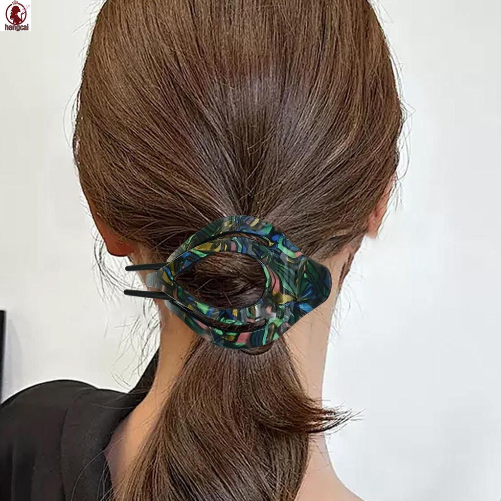 Pha Lê Tóc Thiết Kế Mỏ Vịt 3 Prong - Phụ Kiên Sang Trọng Hàng Ngày