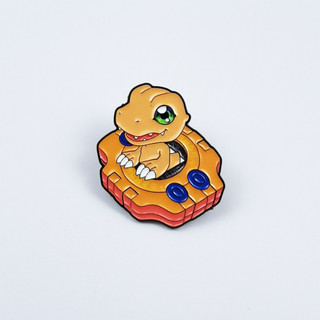 8 Cái / bộ Anime Hoạt Hình Digimon Hình Thú Cưng Kim Loại Huy Hiệu Dễ Thương Quần Áo Ba Lô Trang Trí Pin