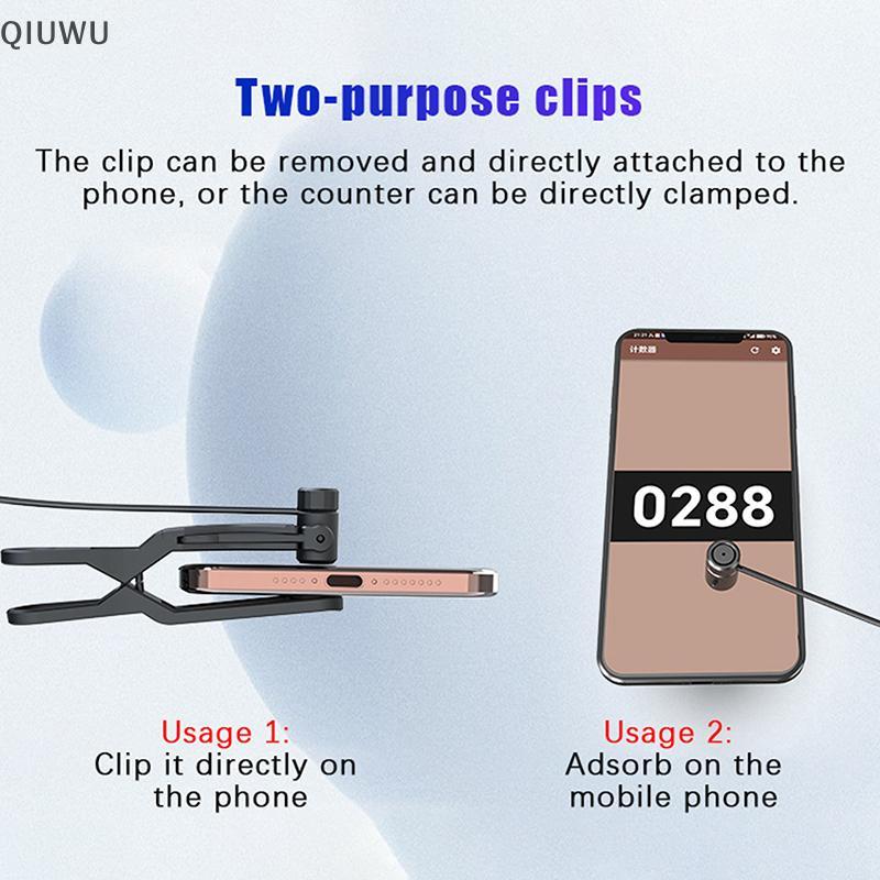 QIUWU Auto Clicker Cho Điện Thoại Tự Động Màn Hình Điện Thoại Tapper Tự Động Vật Lý Tapper Cho Hỗ Trợ Trò Chơi k Tapper Phụ Kiện.