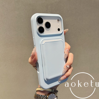 Nút tích hợp hộp đựng thẻ lỏng màu cam thích hợp cho vỏ điện thoại Apple 17 mới 16 bộ iPhone 15 Promax bao gồm tất cả vỏ chống rơi Apple 14 / 13 / 12