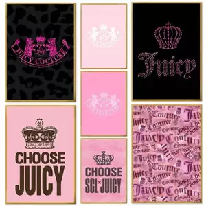 J-Juicy C-Couture Poster Nhà Phòng Khách Phòng Ngủ Thanh Cafe Nghệ Thuật Trang Trí