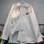 Mùa xuân 2026 - Áo dài thêu tay áo sơ mi top phong cách công nghiệp nặng