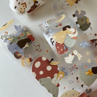 Tape trang trí sổ chất washi PET Her Apple Orchard Yier