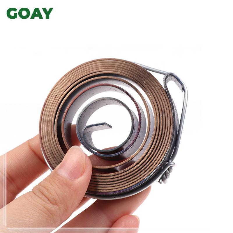 GOAY 1Pc 0.7-1.5 Thiness 680-1540mm Chiều dài xoắn ốc Dây phẳng cuộn xoắn Lò xo xoắn lực không đổi Nối dài Lò xo băng ghế Máy khoan cuộn Lò xo VN