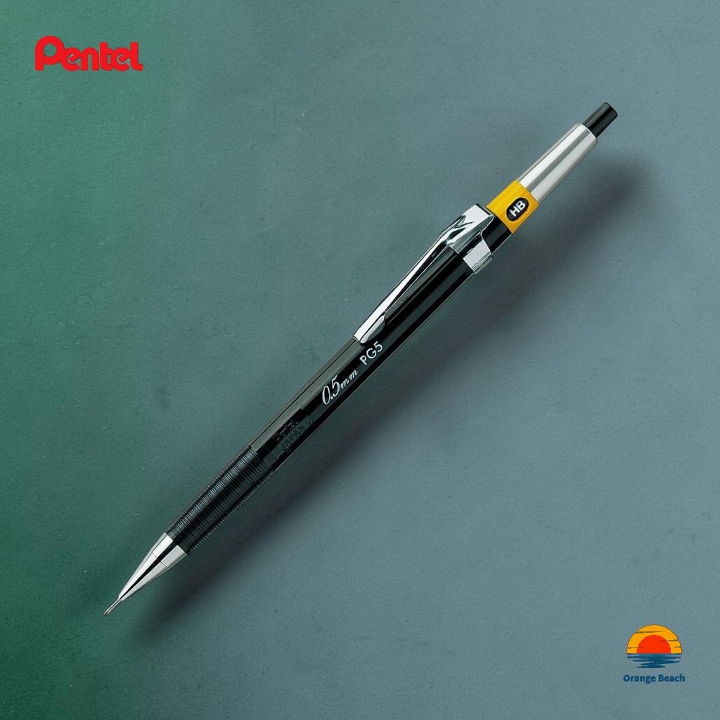 Pentel Graph Pencil PG5-AD/But Chi Bam Ve Ky Thuat 0.5mm/Grip Kim Loai 4 Vi Tri/Nhat Ban