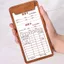 GILL 1 Menu Hộp Đựng Rượu, Có Bút Chèn Thư Mục Tập Tin Da PU, Bền A4 / A5 / A6 / A7 / B5 Tấm Lót Viết Da Lộn Nhà Hàng / Cafe / Bar / Khách Sạn