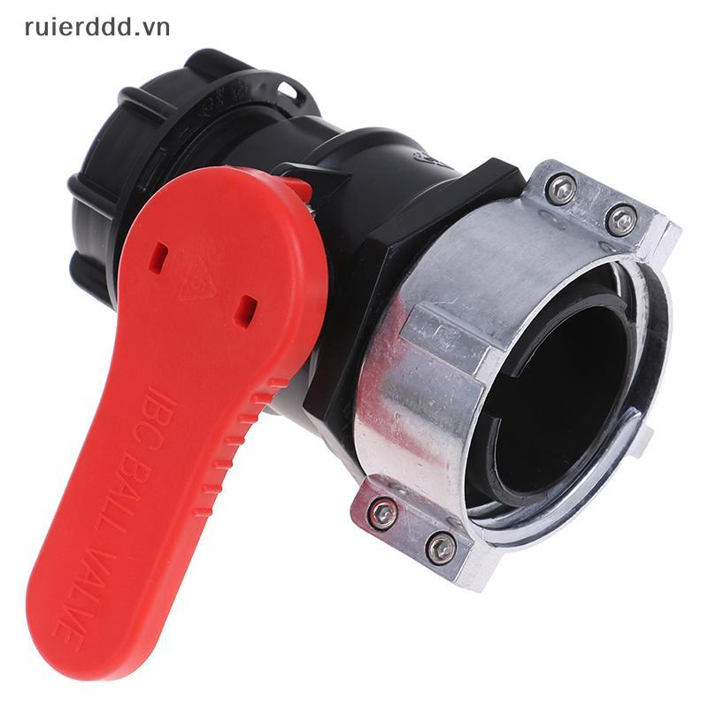 # ruierddd # 75mm 1000L Nước IBC Bình Chứa Van Bi DN50 Tấn Thùng Van Bi.