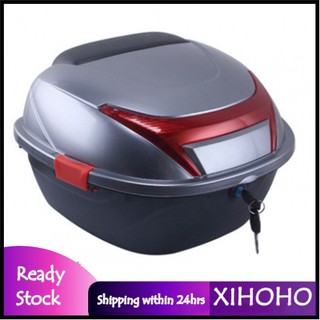 Xihoho Motorcycle Rear Box Helmet Luggage Storage Top Case Large Capacity Universal for Electromobile