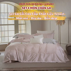 Set vỏ chăn tencel với Thiết kế tối giản, quý phái toát lên vẻ trang nhã đầy tinh tế, Memminbedding luxury