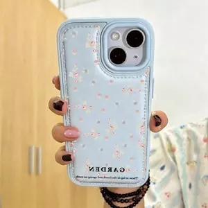 Hoa cắt vườn phù hợp với 16 vỏ điện thoại iPhone 17 Air, vỏ bánh mì 14/13/11 Pro