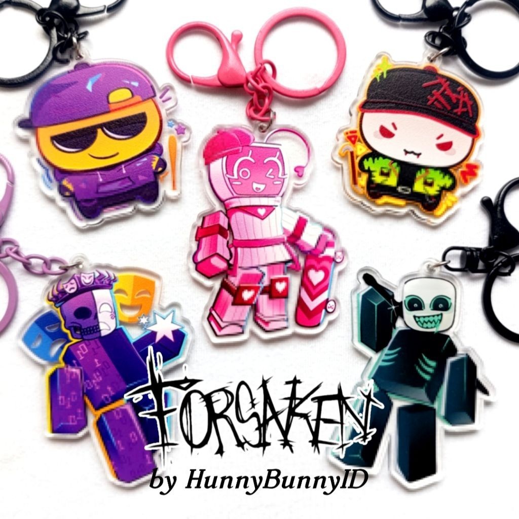 [NEW]Forsaken Keychains guest Gantungan kunci Fanmerch